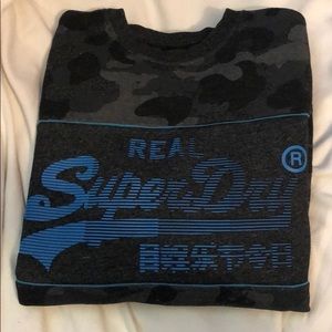 Mens SuperDry Camo Sweatshirt size small